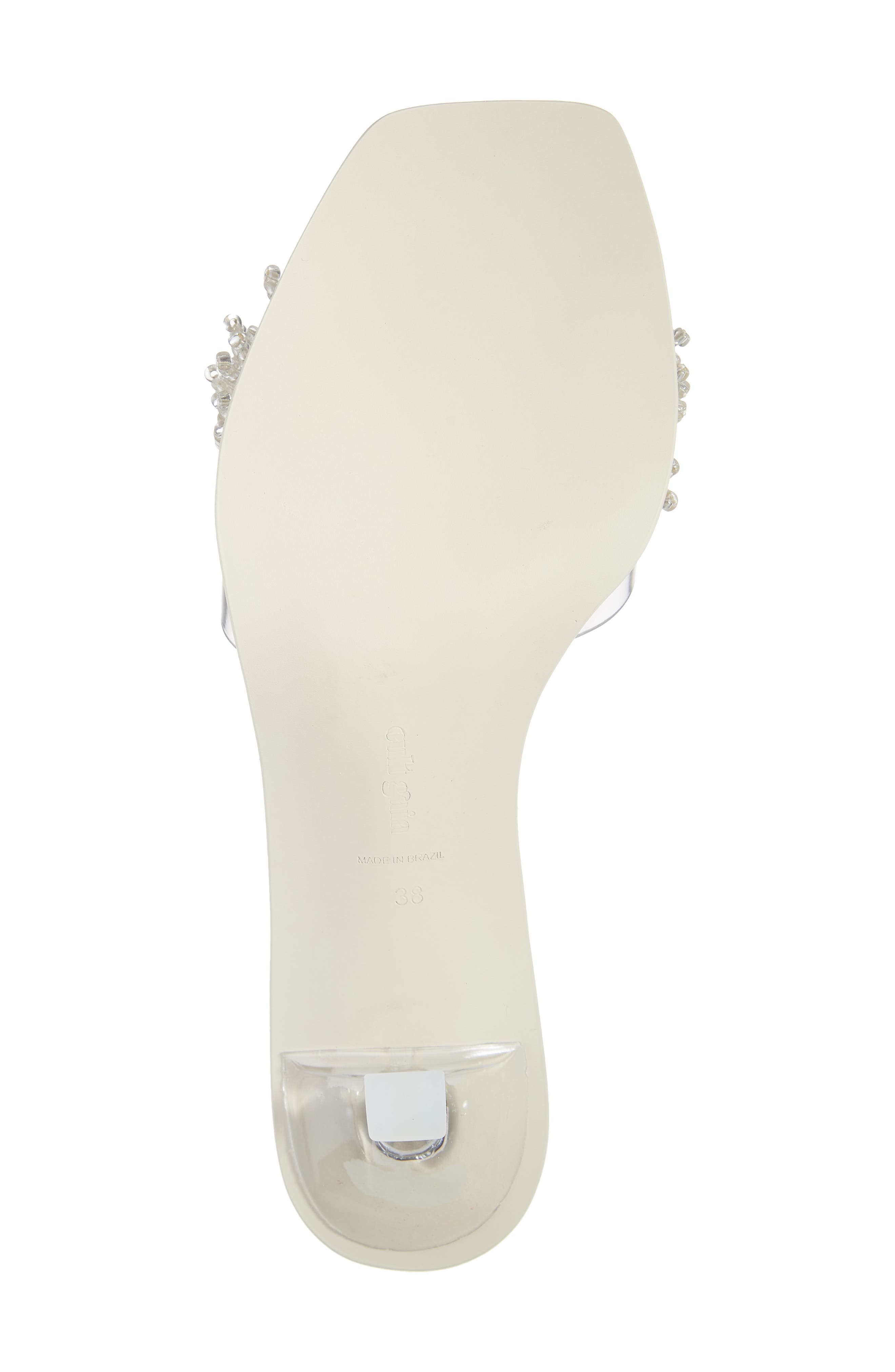 Cult Gaia Uma Beaded Fringe Sandal, Alternate, color, 