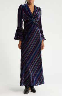 Sudha Velvet Maxi Dress