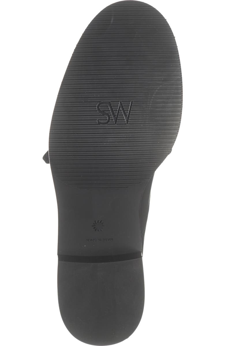 Stuart Weitzman Sondra Lace-Up Combat Boot, Alternate, color, Black