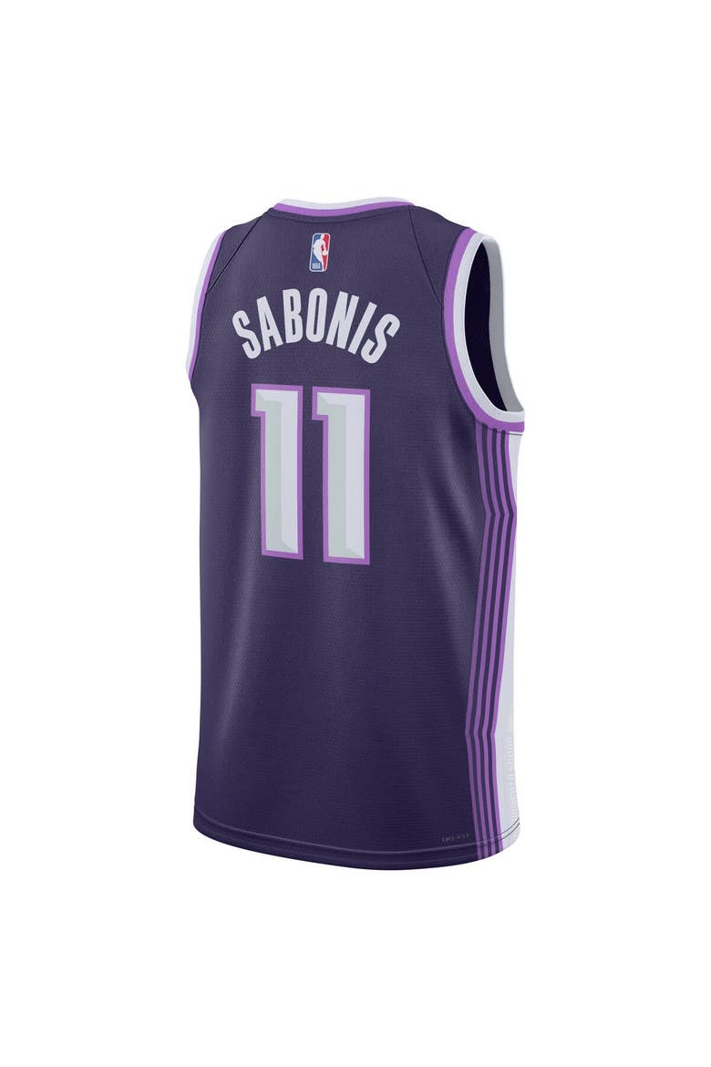 Unisex Nike Domantas Sabonis Purple Sacramento Kings 2025/26 Swingman Jersey - City Edition, Alternate, color, Purple