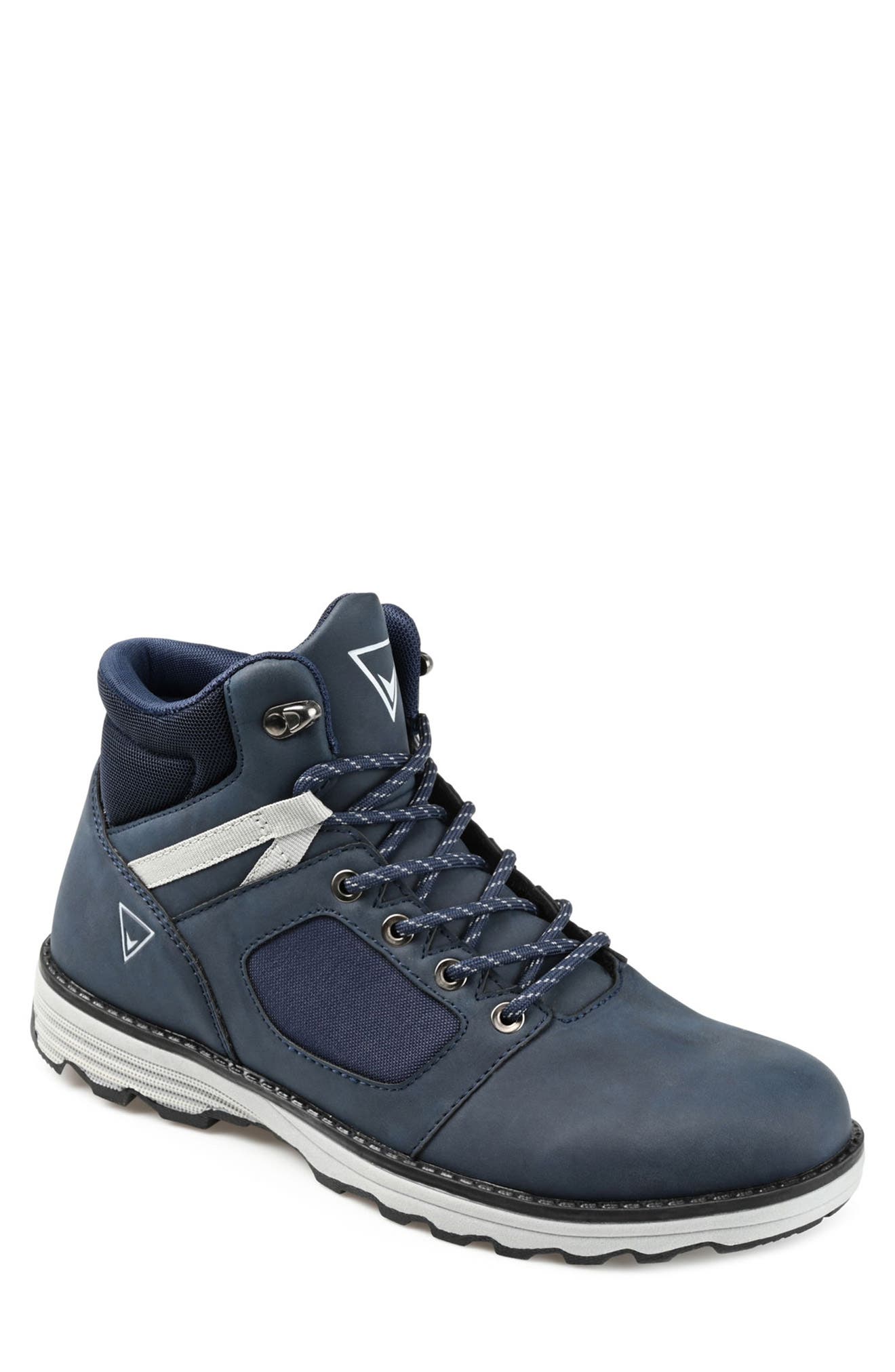 VANCE CO Derrick Vegan Leather Ankle Boot, Main, color, Blue