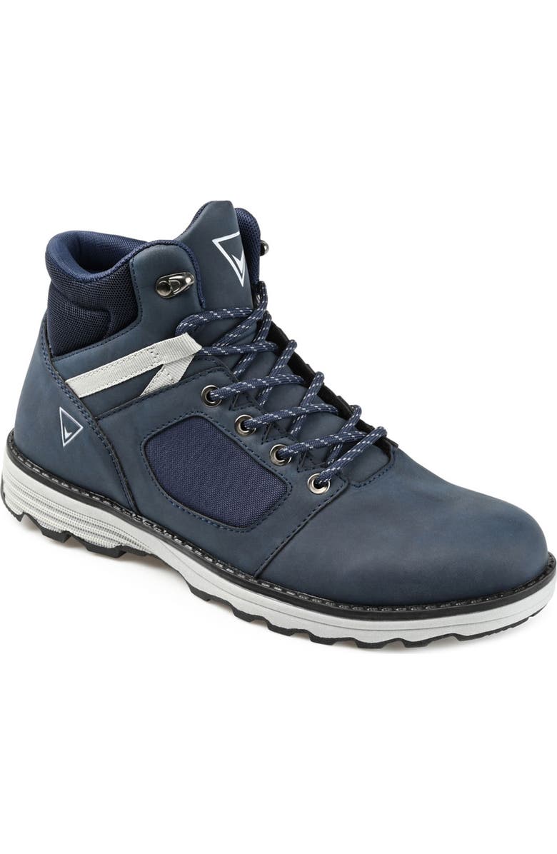 VANCE CO Derrick Vegan Leather Ankle Boot, Main, color, Blue