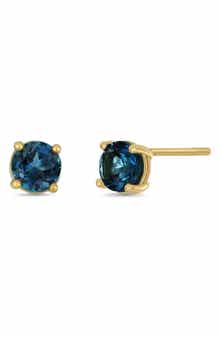 Bony Levy BLC 14K Gold Semiprecious Stone Stud Earrings