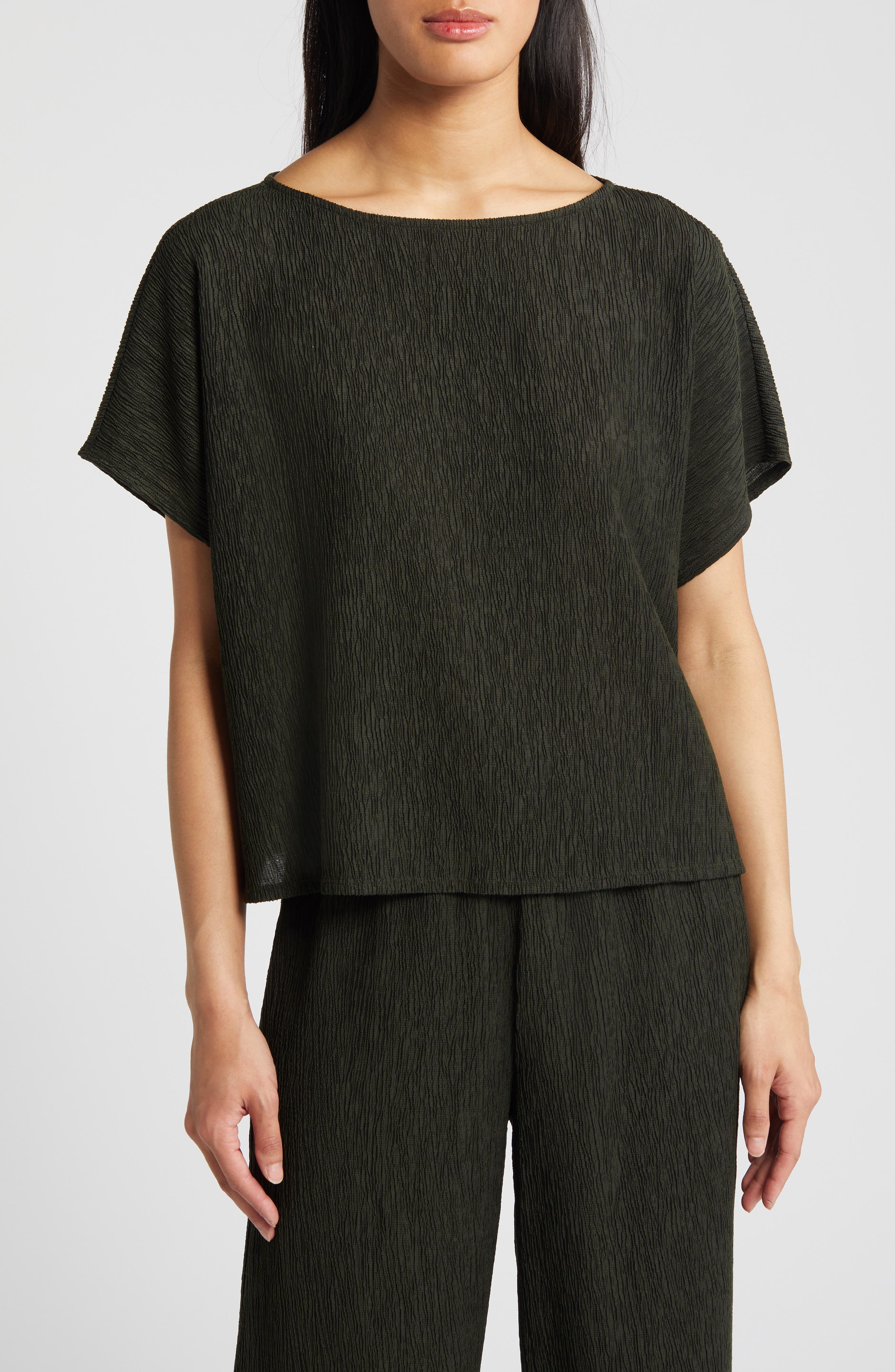 eileen fisher tulip sleeve top