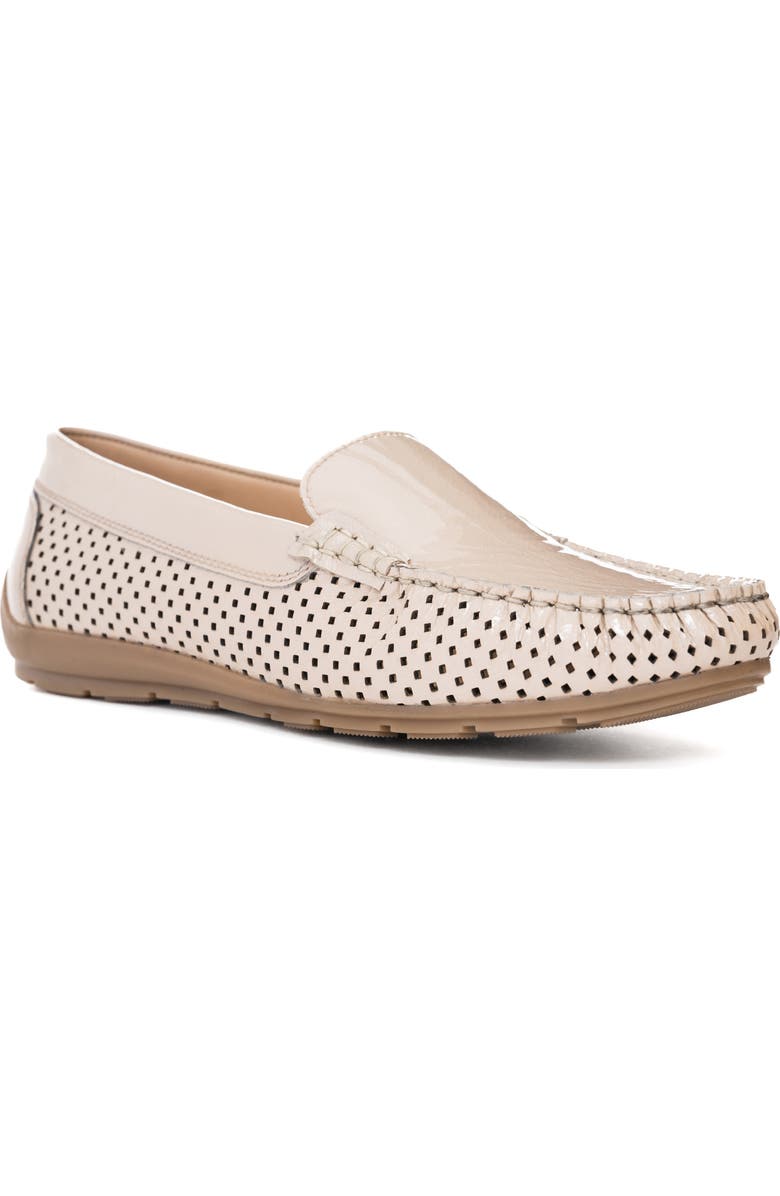 ara Amarillo Perforated Loafer, Main, color, Shell