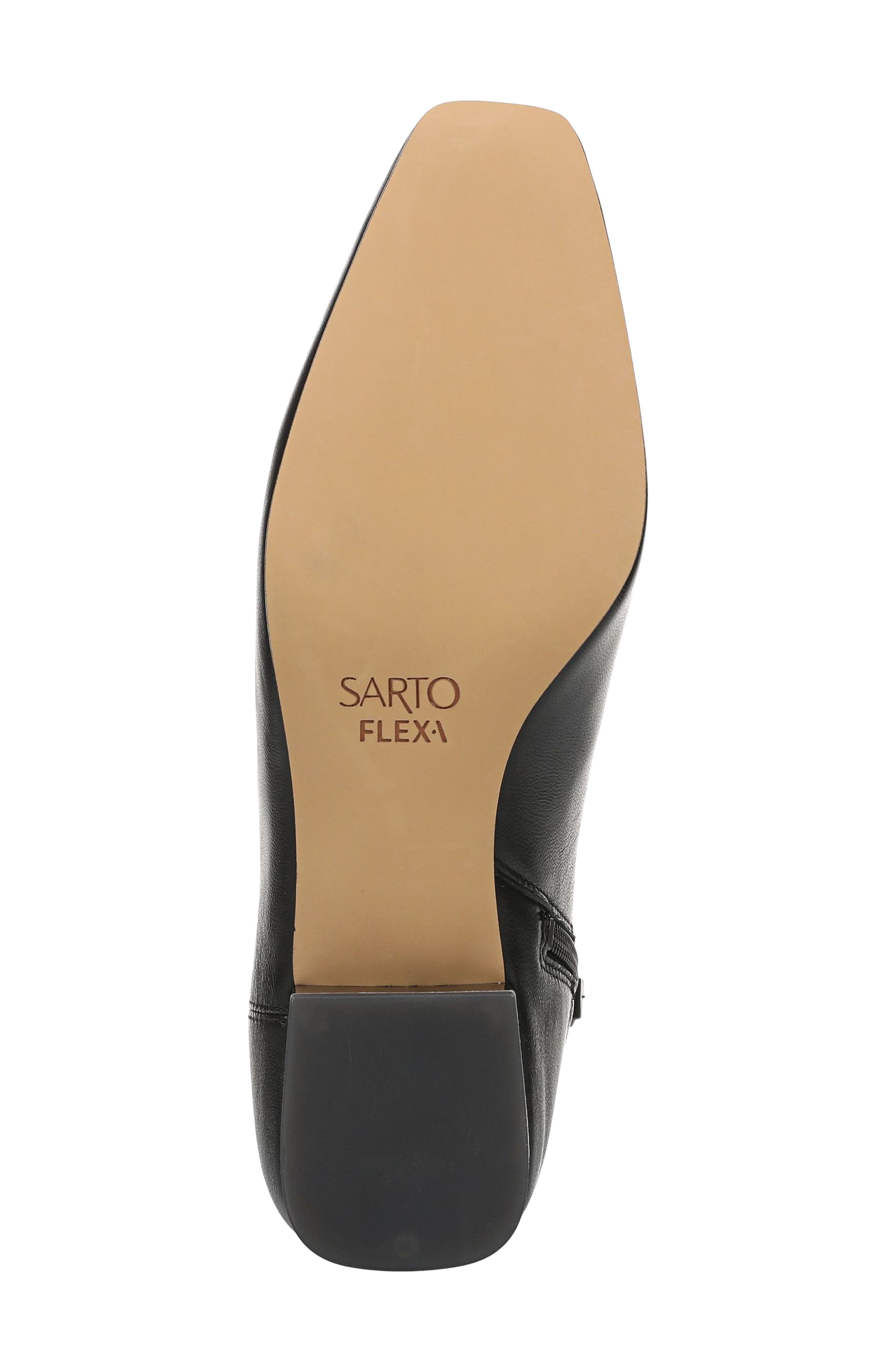 Lotte Ankle Bootie, Alternate, color, BLACK VOGUE LEATHER