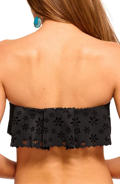 Ramy Brook Ezi Strapless Bikini Top In Black