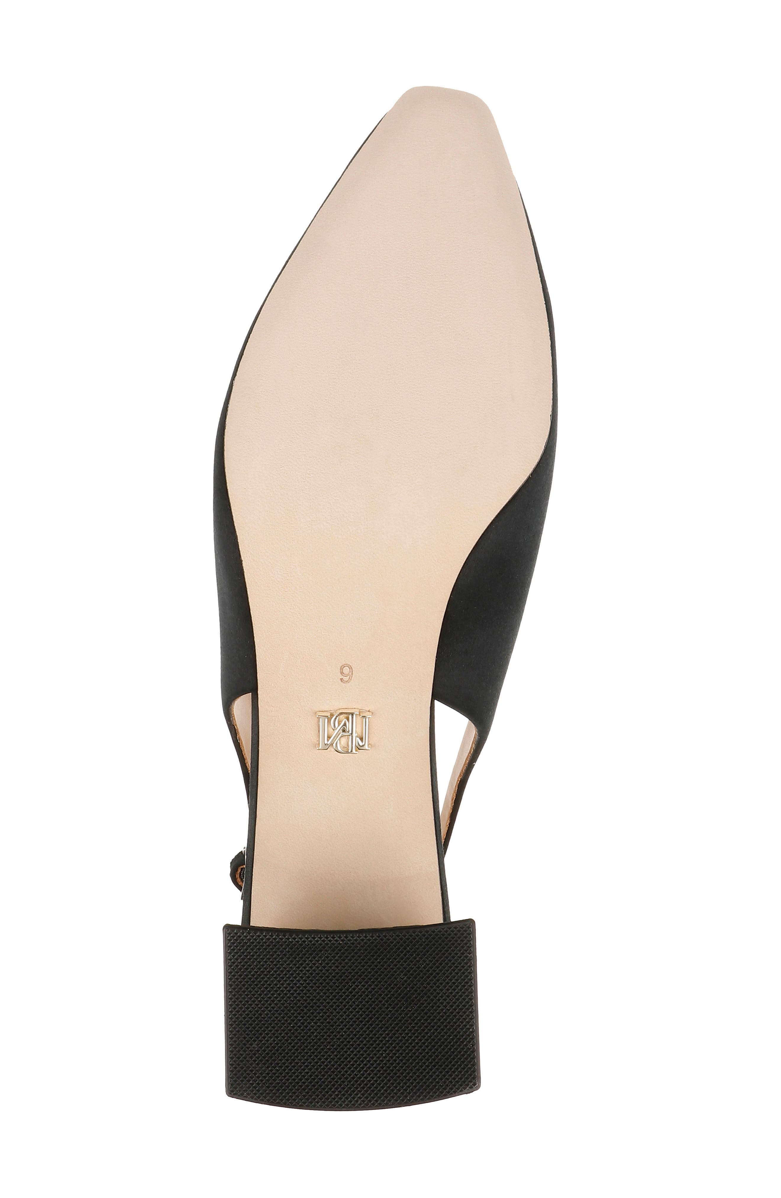 Badgley Mischka Collection Gracen Slingback Pump, Alternate, color, Black Satin