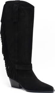 Free People Faith Fringe Western Boot