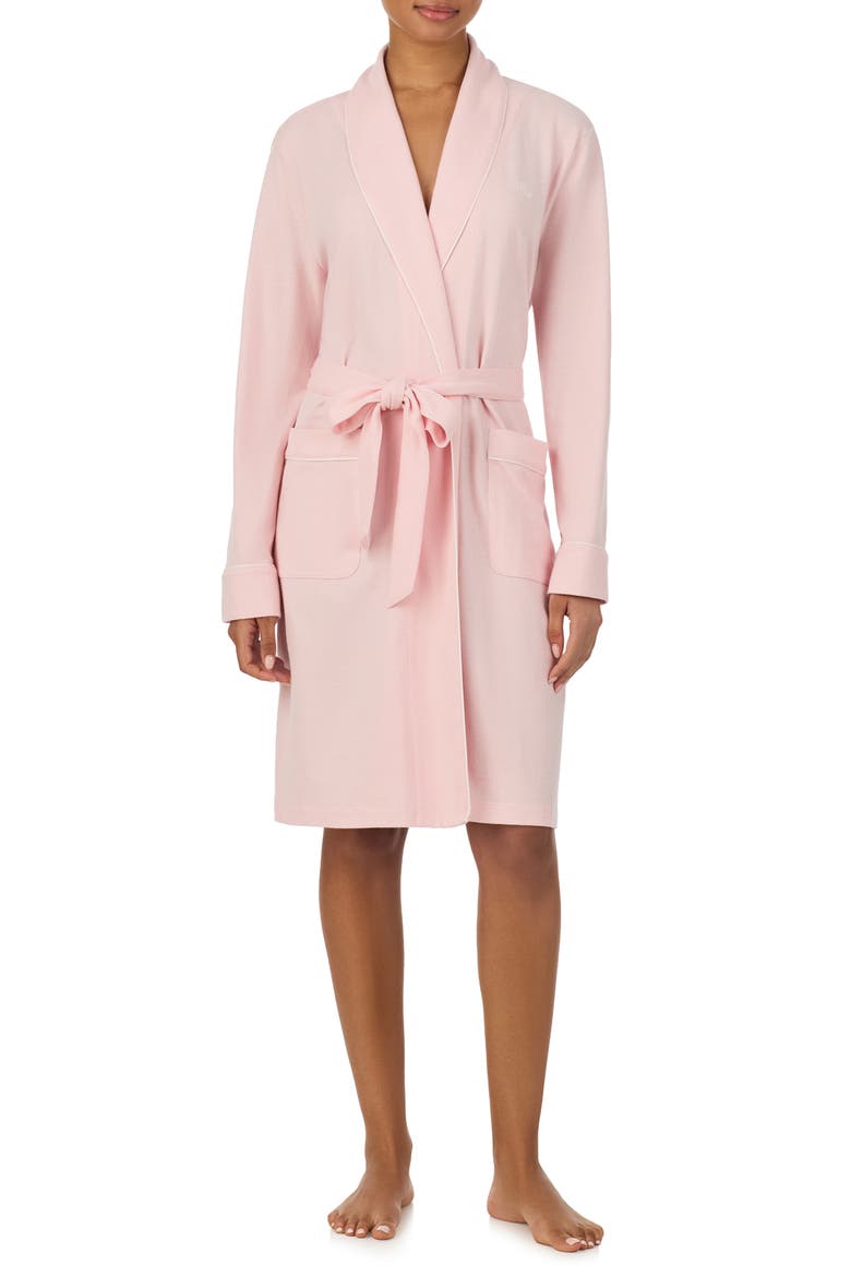 Cotton Robe, Main, color, PINK