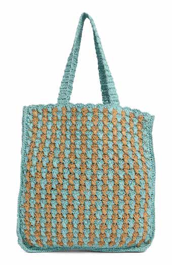 Collection XIIX Two-Tone Crochet Tote Bag