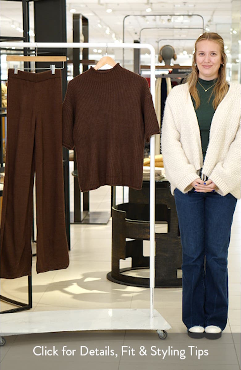 Remi Funnel Neck Sweater & Pull-On Pants Set, sales video thumbnail