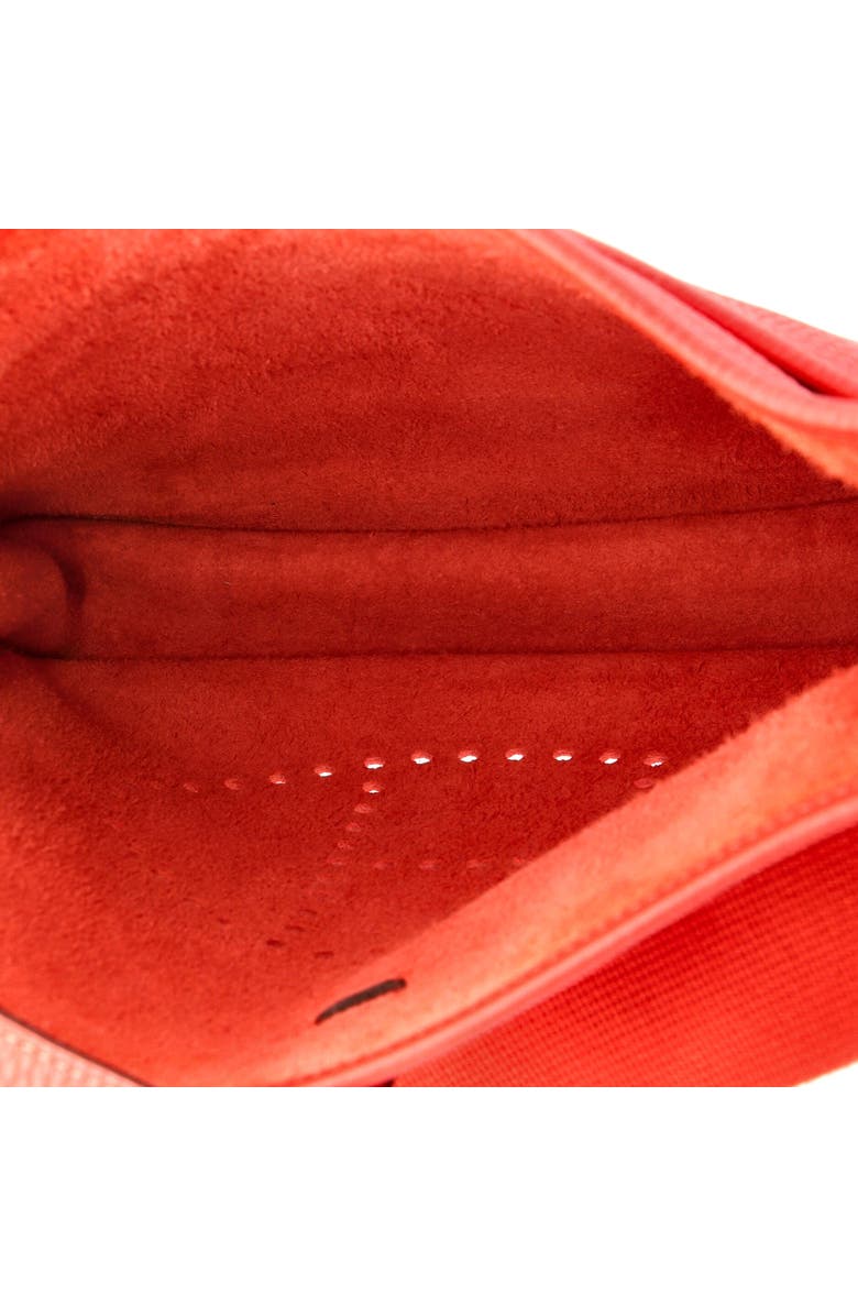 Pre-Owned Hermes Evelyne Bag Gen III Clemence PM, Alternate, color, Rouge Pivoine
