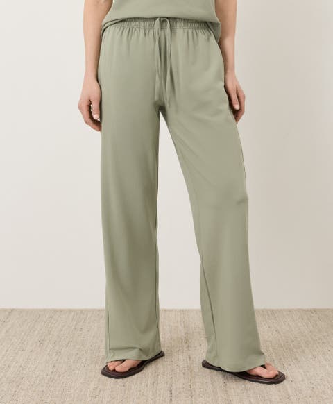 Luxe Essential Wide Leg Pant Made With Organic Cotton