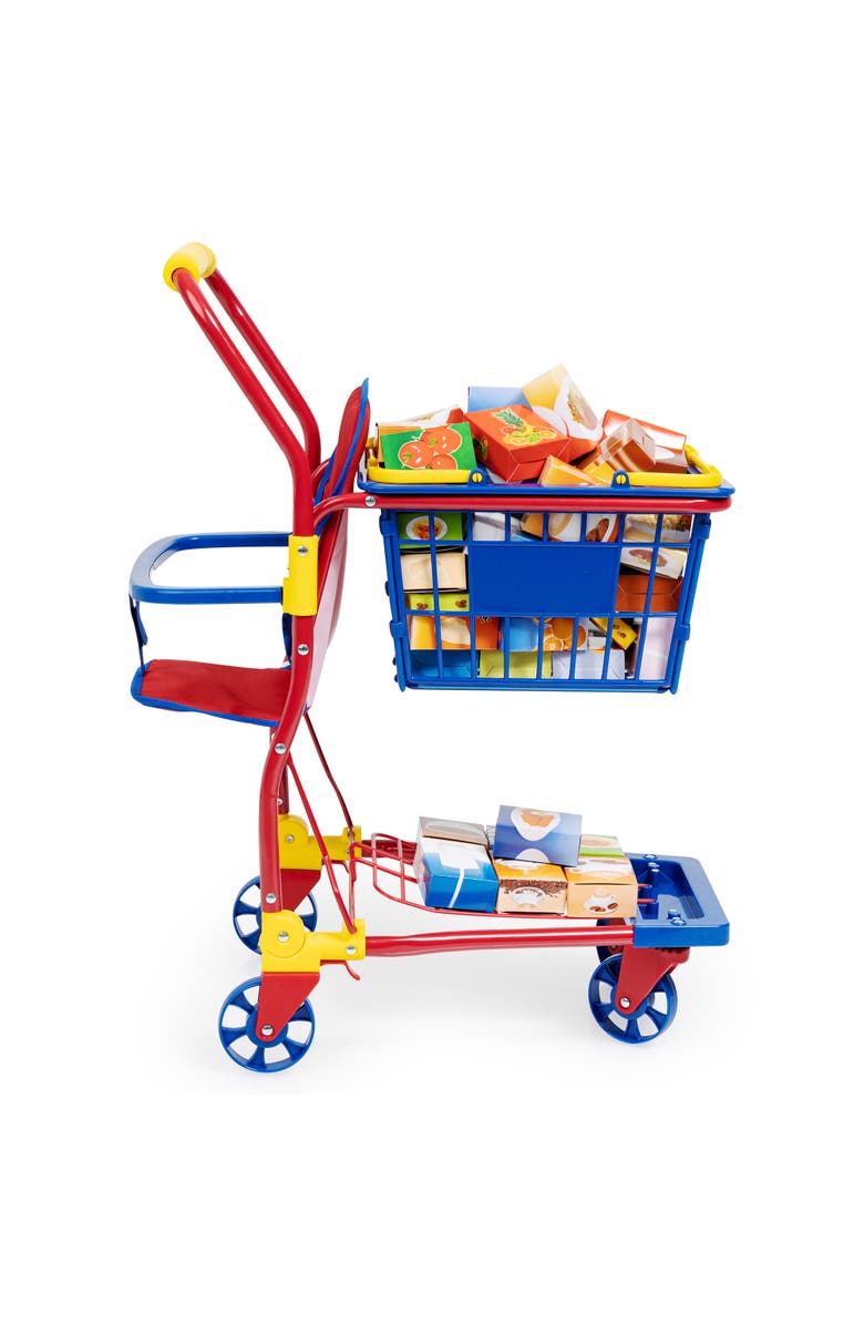 Bayer Design Shopping Cart and Accessories, 61 Pieces, Alternate, color, Multicolored