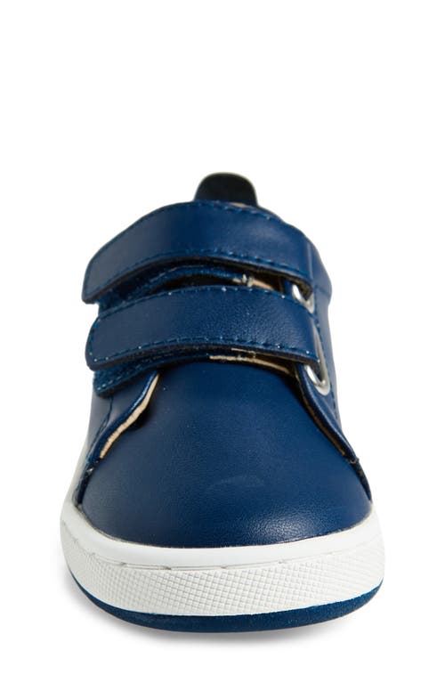 Shop Old Soles Kids' Leather Sneaker In Denim