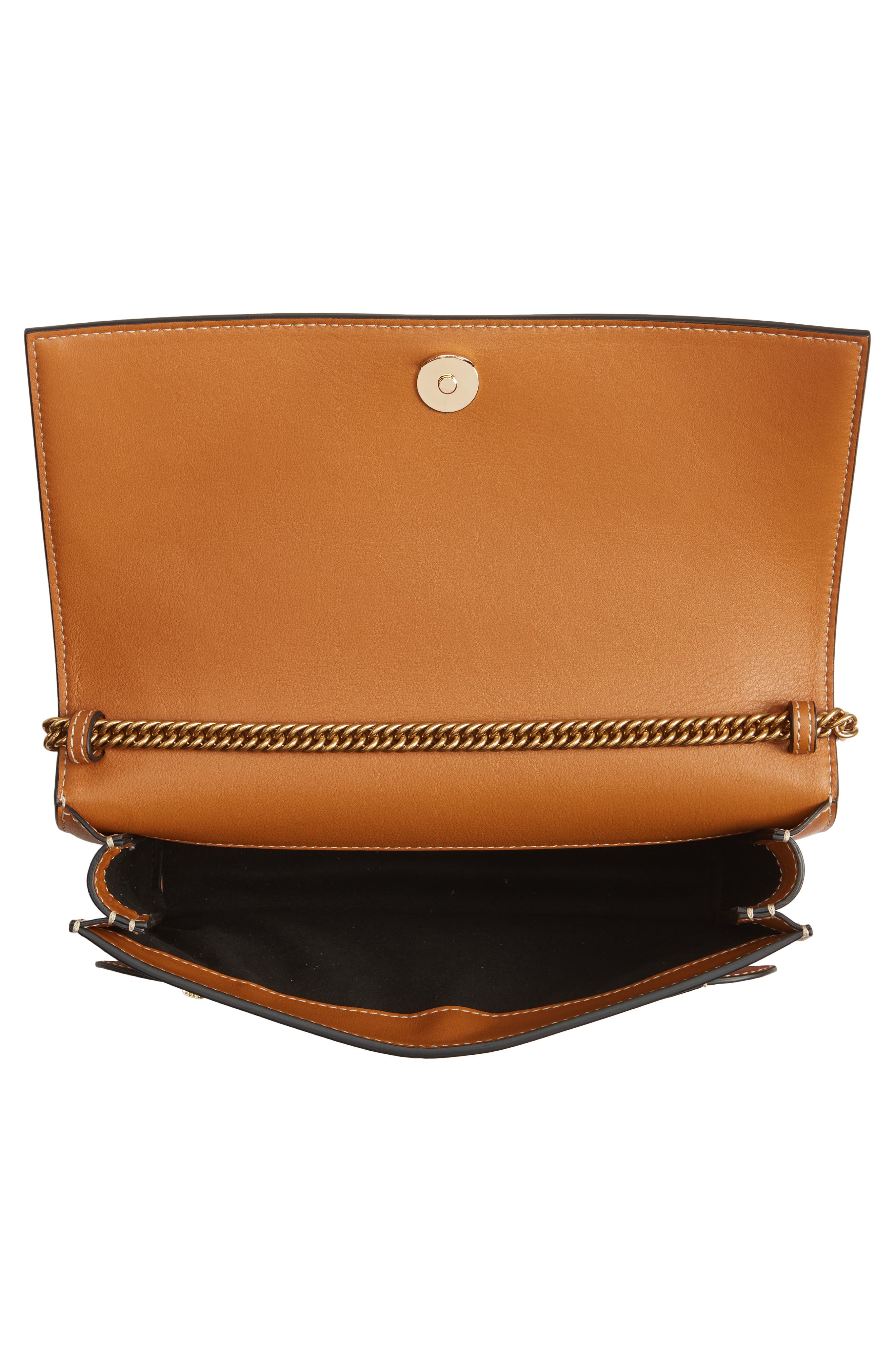 McQueen Alexander McQueen The Story Leather Crossbody Bag, Alternate, color, 