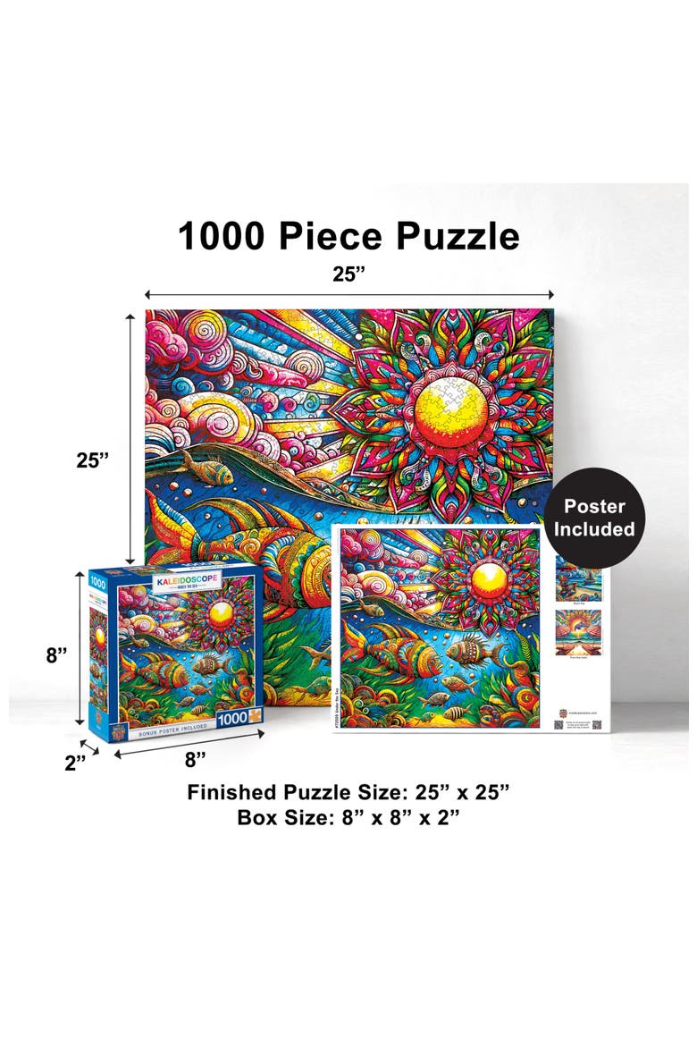Under The Sea 1000 Piece Jigsaw Puzzle, Alternate, color, Multicolor