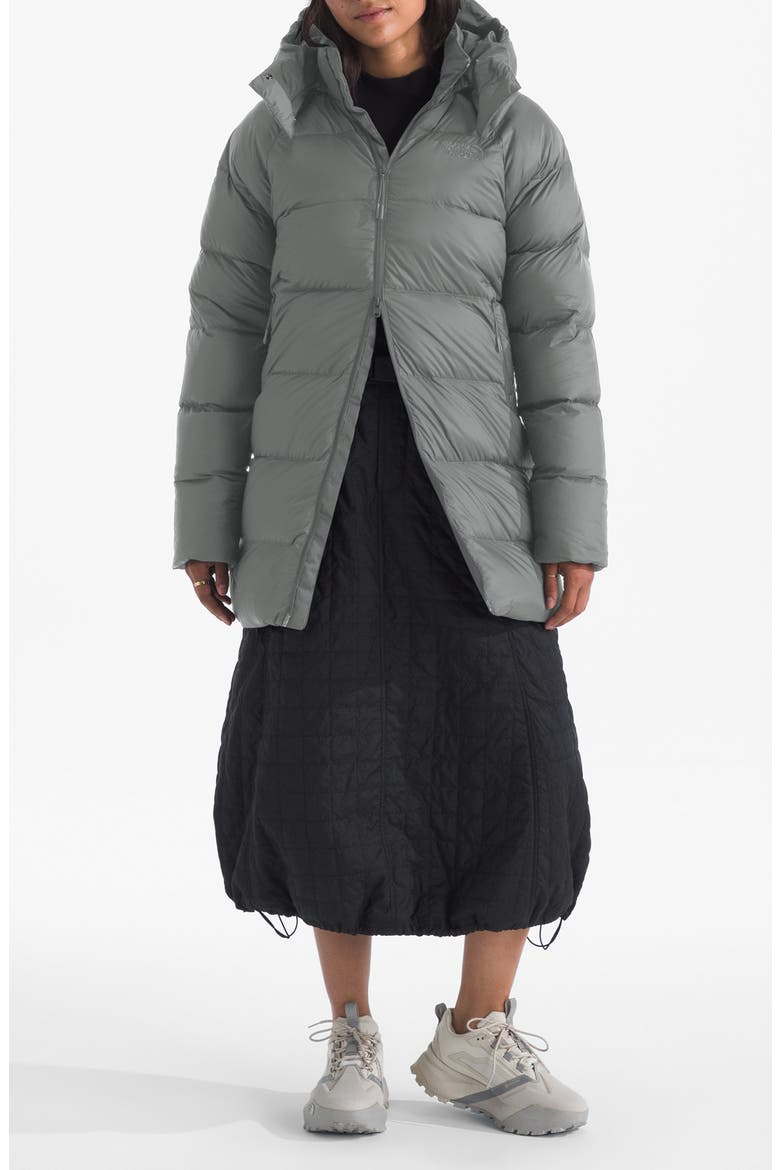 Hydrenalite™ City 600 Fill Power Down Hooded Parka, Main, color, SMOKED PEARL