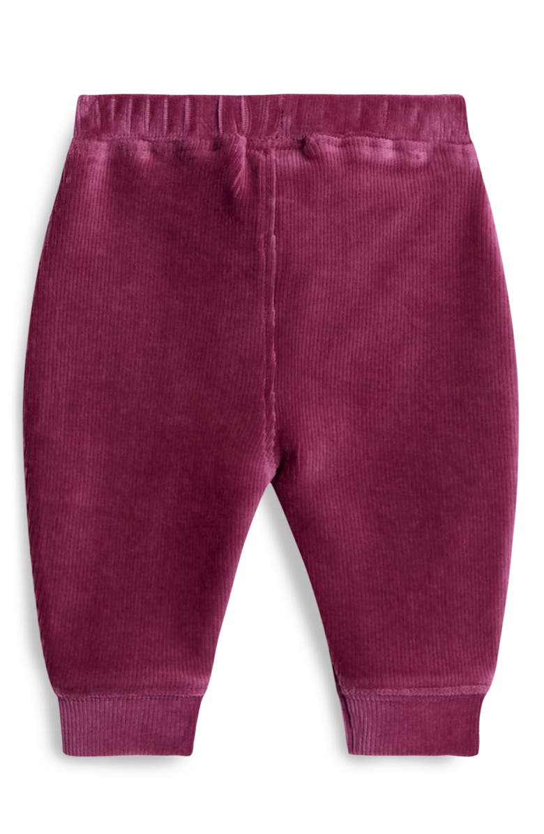 JOJO MAMAN BEBE Fairy Mouse Cotton Blend Sweatshirt & Leggings Set, Alternate, color, Berry