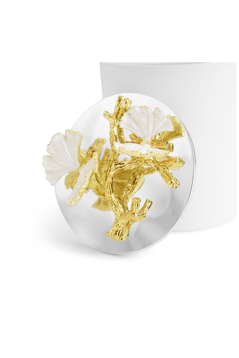 Butterfly Ginkgo Gold Soy Wax Candle, Alternate, color, NO COLOR