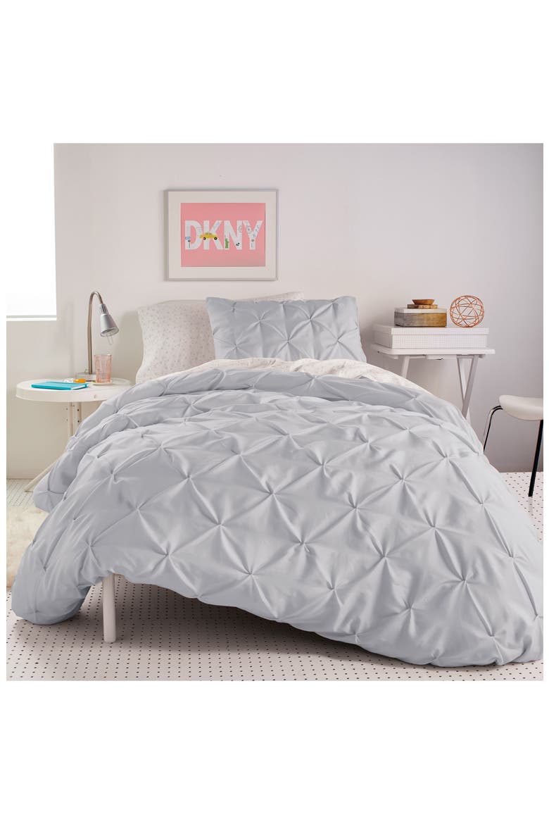 Duvet & Sham Set, Main, color, GREY