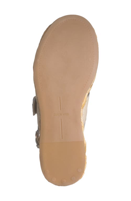 Dolce Vita Chera Platform Slingback Sandal In Bone