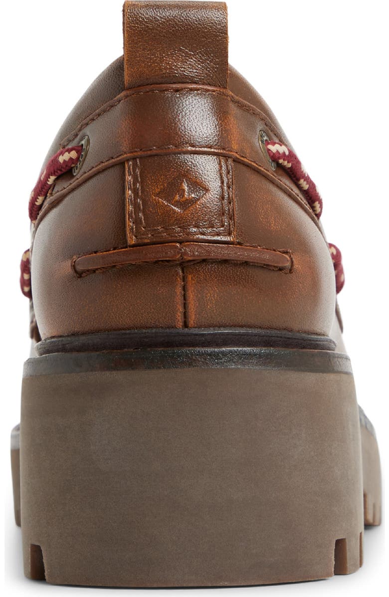 Sperry Authentic Original 3-Eye Lug Sole Boat Shoe, Alternate, color, Brown