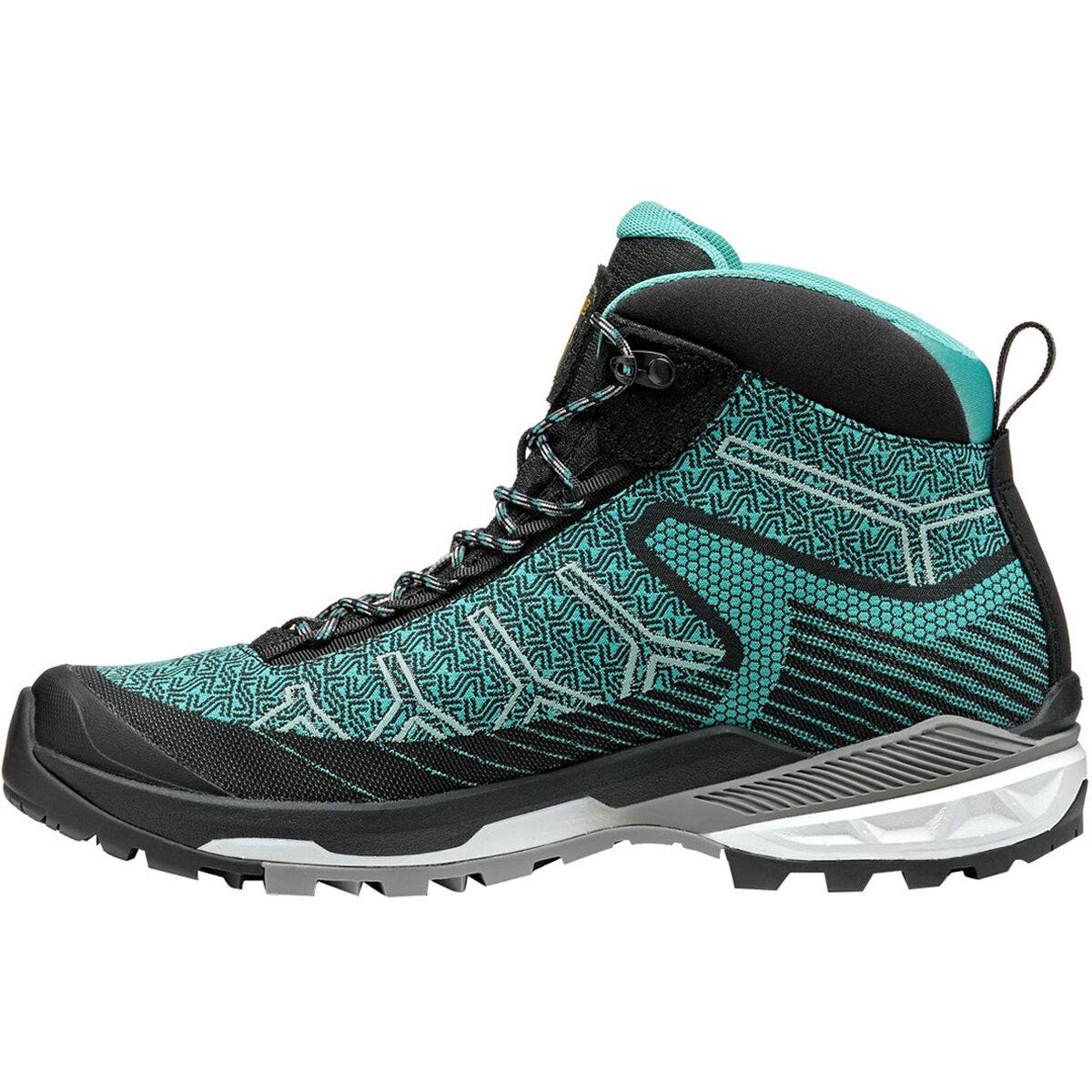 Asolo Falcon Evo Jaquard Gv Hiking Boot - Women's, Alternate, color, Black/Aqua Green