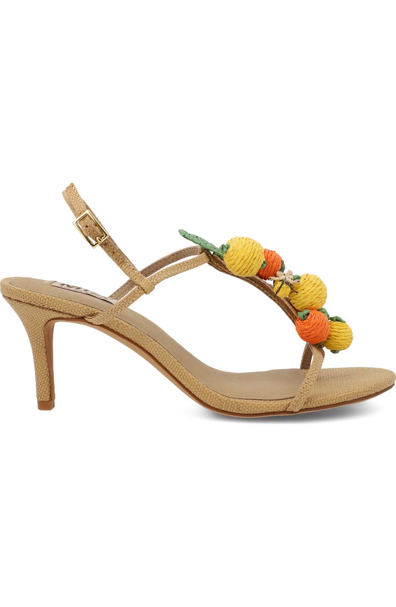 MIA Zabel Slingback Sandal, Alternate, color, Natural Ra