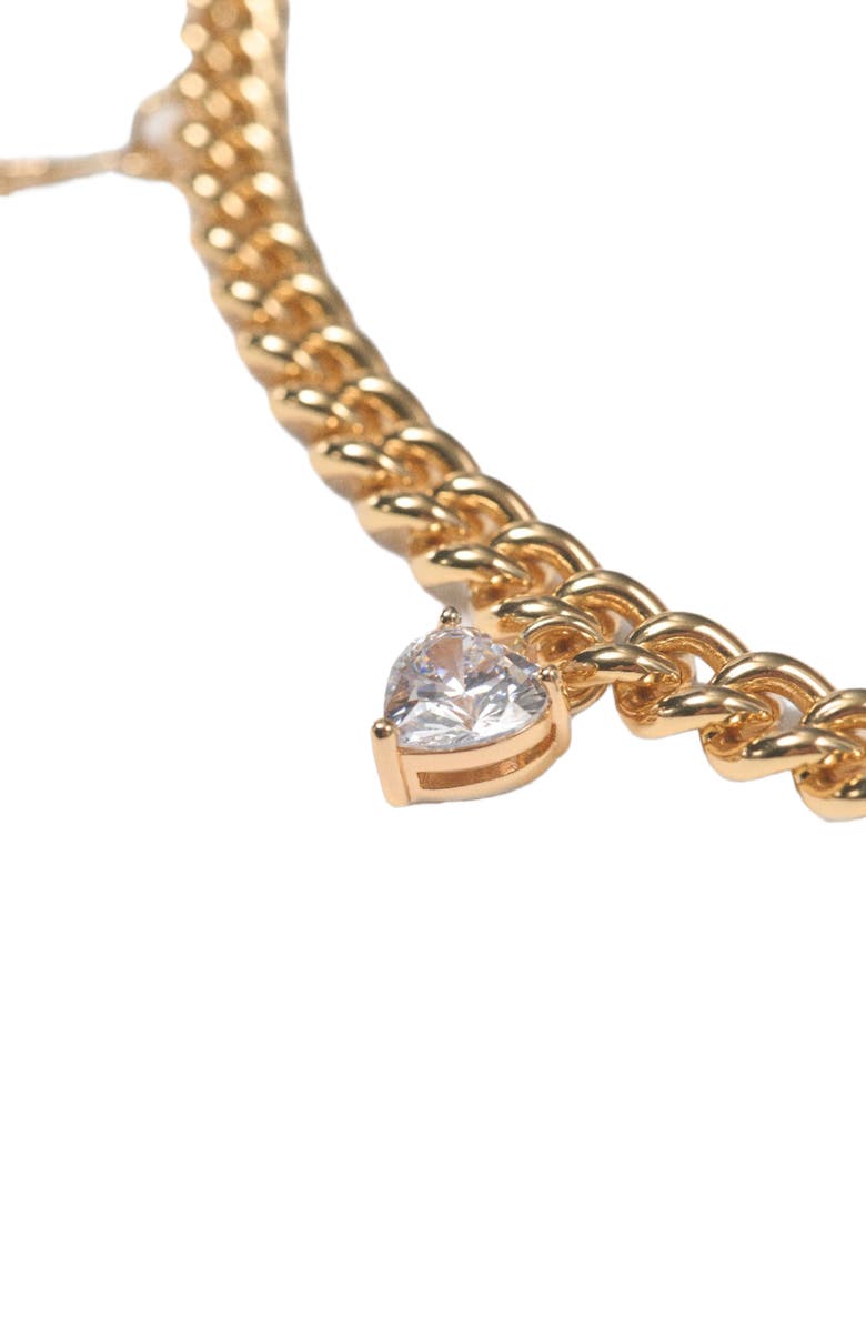 maje Sailor rope chain necklace, Alternate, color, Gold