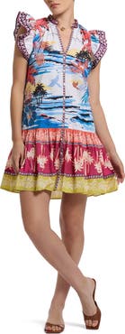 Robert Graham Savannah Cotton Minidress