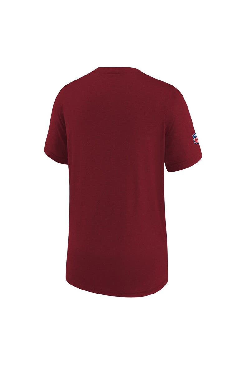 Youth Nike Burgundy Washington Commanders Sideline Legend Performance T-Shirt, Alternate, color, Burgundy