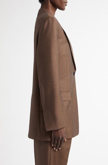 The Row Vermont Single Breasted Mohair & Wool Blazer | Nordstrom