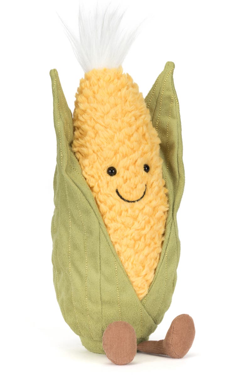 Jellycat Amuseables Sweetcorn Stuffed Animal, Main, color, Multi