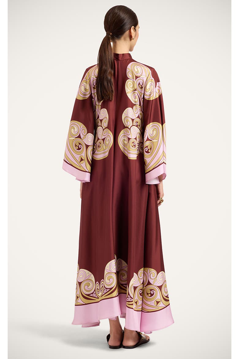 Magnifico Dress, Alternate, color, Kells Swirl Placée Burgundy