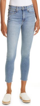 rag & bone High Waist Ankle Skinny Jeans