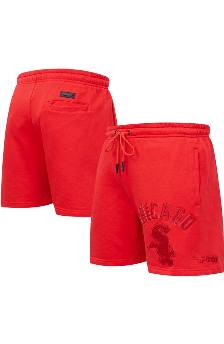PRO STANDARD Men's Pro Standard Chicago White Sox Triple Red Classic Shorts, Main, color, Red