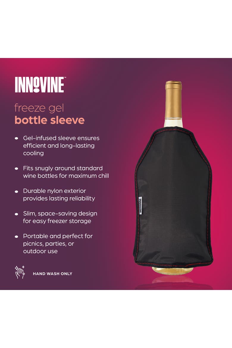 Freeze Gel Bottle Sleeve, Alternate, color, Graphite