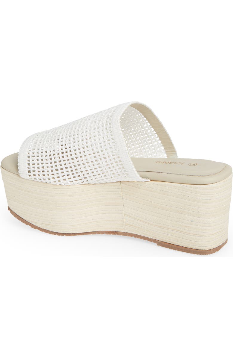 Kaanas Barbados Platform Slide Sandal, Alternate, color,