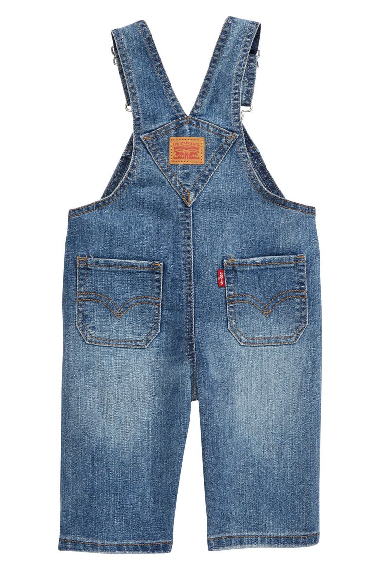 Levi's® Denim Overalls, Alternate, color, VINTAGE SKY