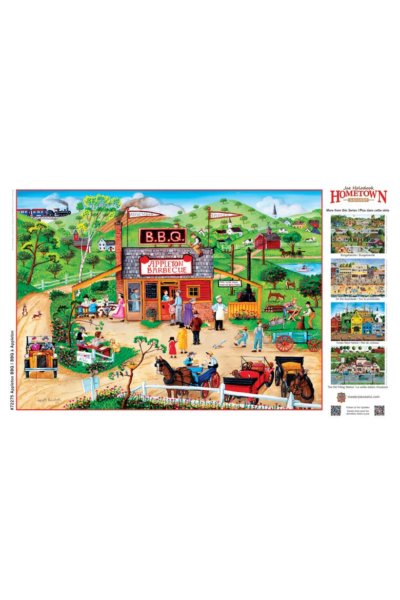 Appleton BBQ 1000 Piece Jigsaw Puzzle, Alternate, color, Multicolor