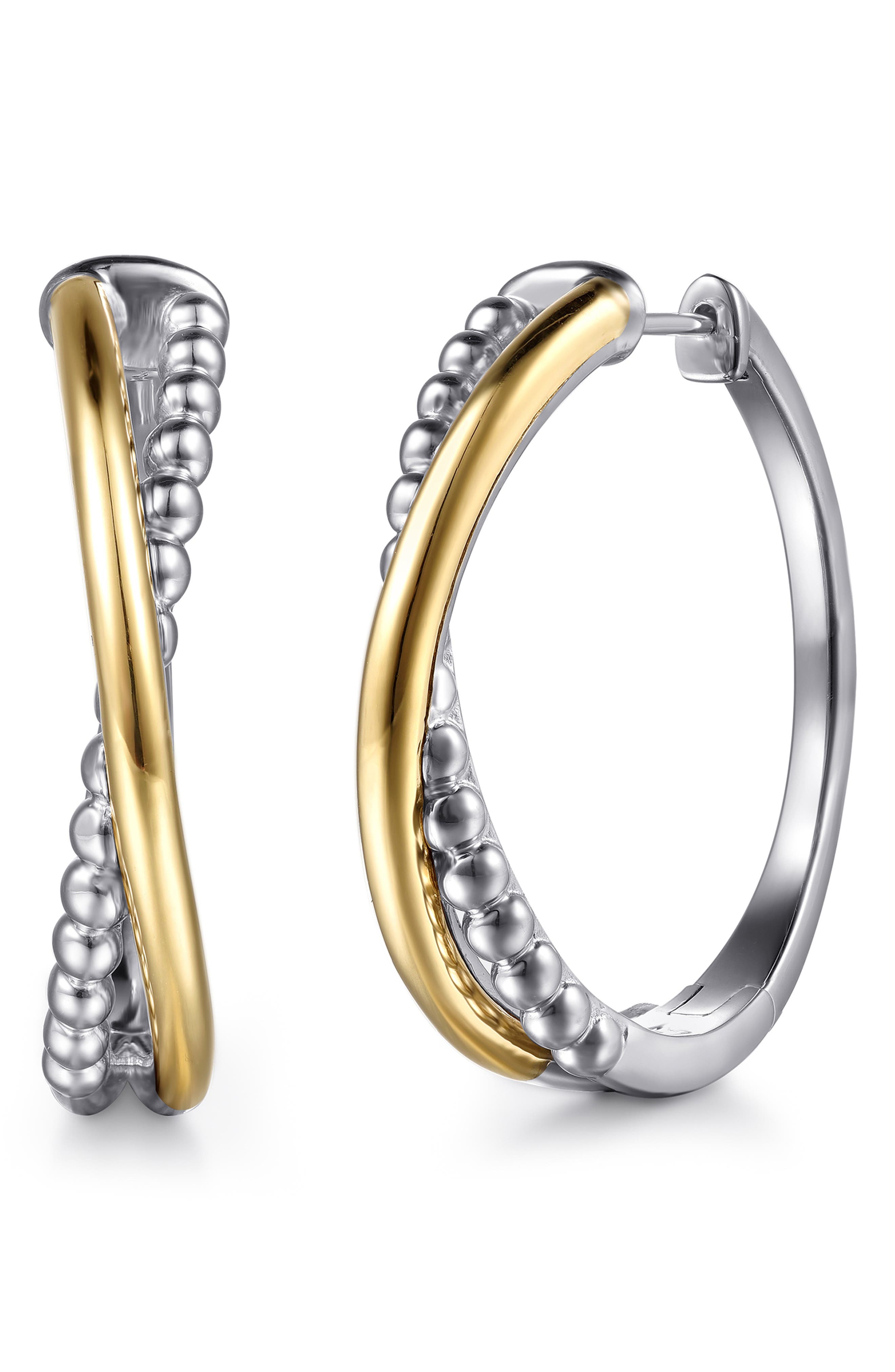 selected SILVER/ 14K YELLOW GOLD