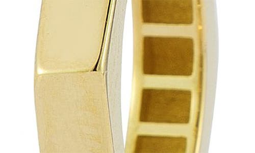 Ember Fine Jewelry 14k Gold Hexagon Hoop Earrings In Gold