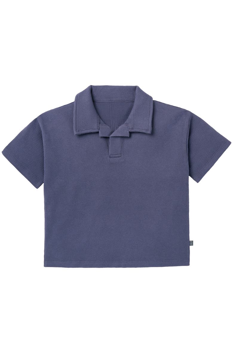 Modern Moments<sup>™</sup> by Gerber Johnny Collar Shirt and Shorts, Alternate, color, Odyssey Gray