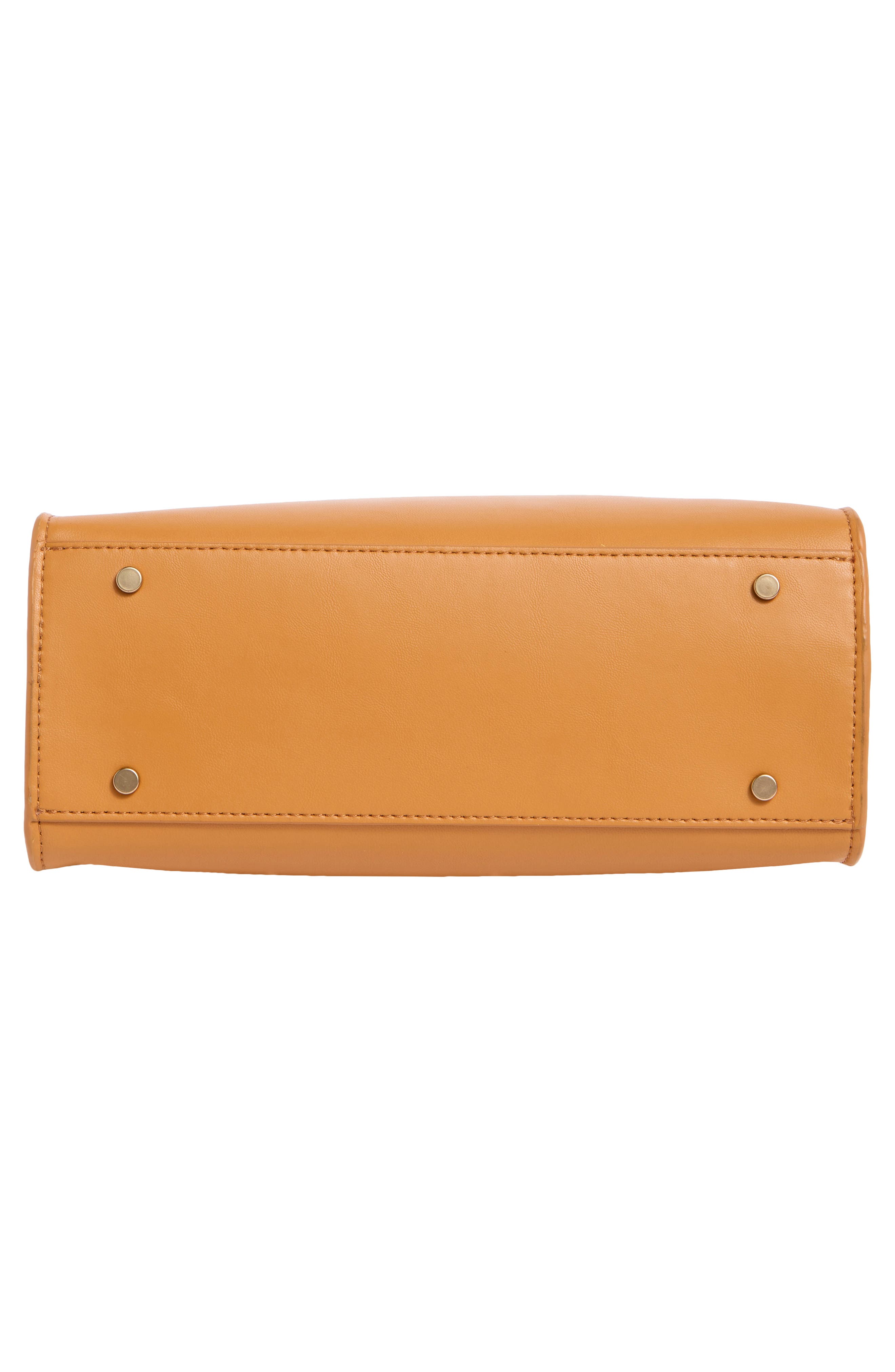 Sam Edelman Loraine Small Bowler Satchel Bag, Alternate, color, French Mustard