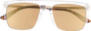Vince Camuto 55mm Flat Top Square Sunglasses