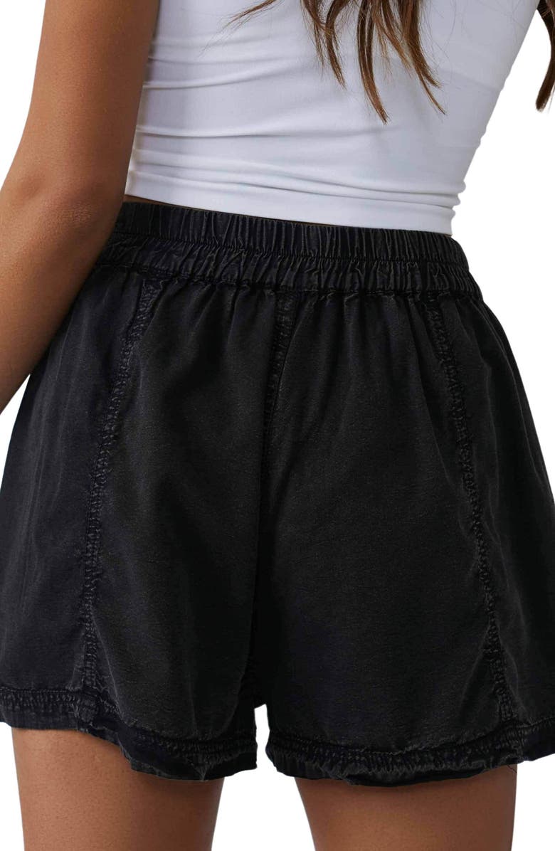 Free People Get Free Cotton Blend Poplin Shorts, Alternate, color, 