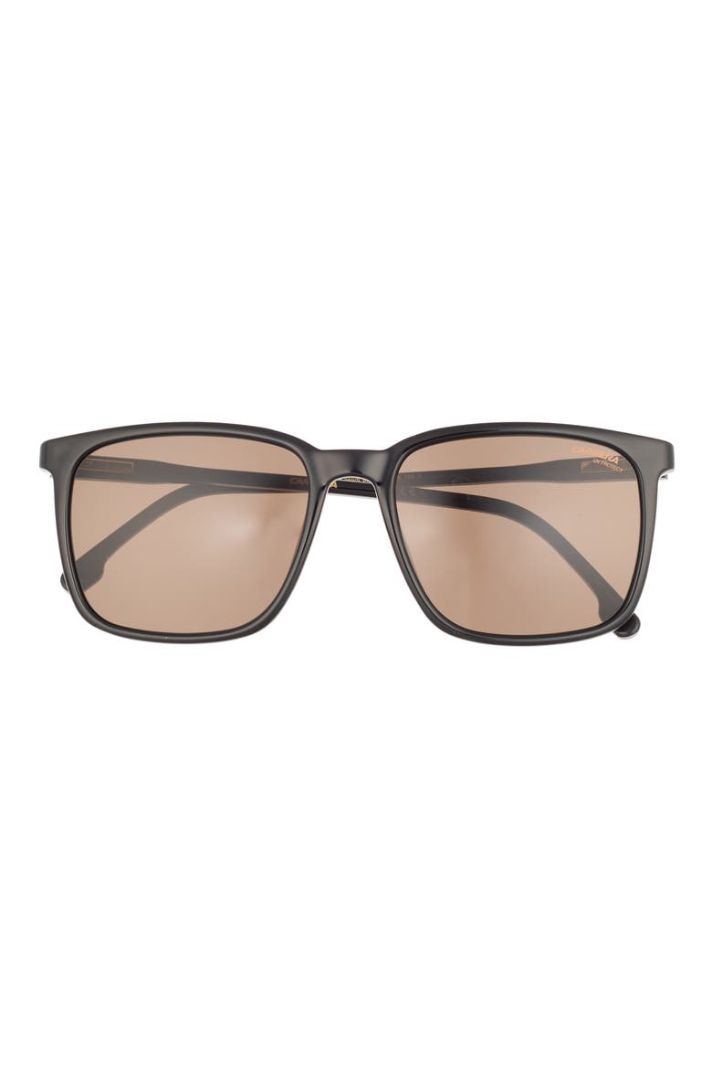 55mm Polarized Rectangle Sunglasses, Main, color, 0807-70