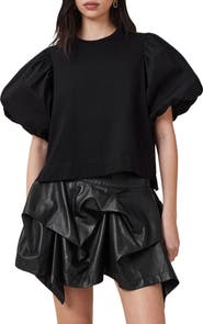 AllSaints Jess Puff Sleeve T-Shirt